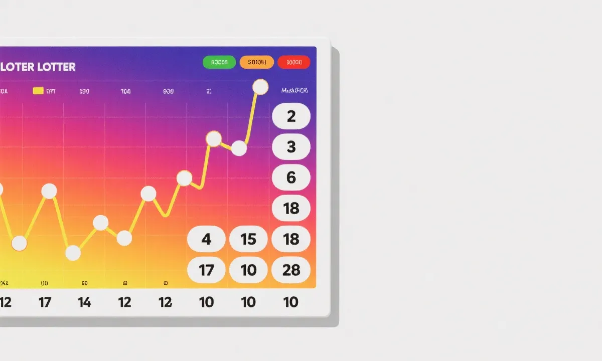 号码走势与统计示意图